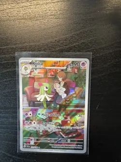 Pokemon TCG Kirlia Illustration Rare Scarlet & Violet 212/198 English Full Art - Image 1