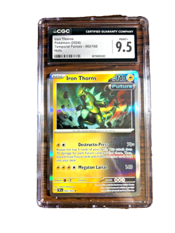 Iron Thorns Holo Rare #062 - CGC MINT+ 9.5 - 2024 Temporal Forces - Pokemon TCG - Image 4