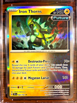 Iron Thorns Holo Rare #062 - CGC MINT+ 9.5 - 2024 Temporal Forces - Pokemon TCG - Image 5
