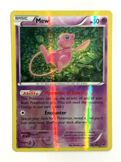 Pokemon TCG Mew 29/124 Reverse Holo XY: Fates Collide - Image 1