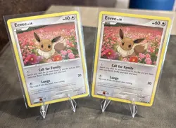 Pokemon Eevee Basic Evolution Majestic Dawn 62/100 Non-Holo Common LP (x2) - Image 1