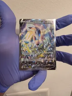 Pokemon TCG Galarian Rapidash V Chilling Reign Alternate Art 168/198 - NM/Mint - Image 1