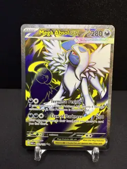 Pokemon TCG Mega Absol ex Full Art Ultra Rare 161/132 Mega Evolution English NM - Image 1