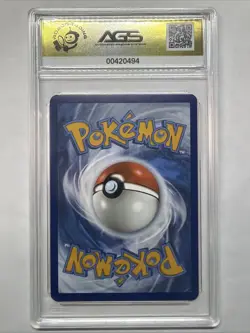2023 Pokemon Eevee Obsidian Flames Reverse Holo 166/197 AGS 10 MINT - Image 2
