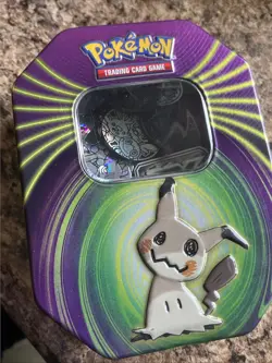 Lot of Pokemon Tin with Pokemon coins Various Types - Image 2