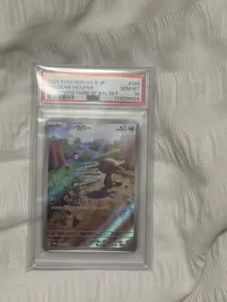 PSA 10 GEM MINT 2024 Wooper Pokemon Generations Set 193/SV-P - Image 1