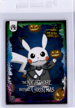 Pokemon Pikachu Cosplay Set The nightmare before Christmas Jack Skellington - Image 1