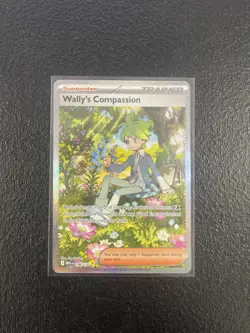 Wally's Compassion 186/132 Pokemon Mega Evolution SIR - Image 1