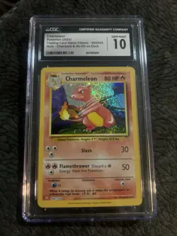 💥2023 Pokemon TCG Classic CHARMELEON HOLO #002/034 CGC 10 GEM MINT💥 - Image 1