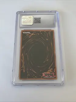Yugioh Test Print Secret Rare- Eye Of Anubis Holo Stamp Misprint CGC 7.5 NM - Image 2