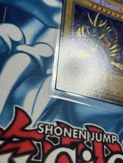 Yu-Gi-Oh LOB-000 Tri-Horned Dragon 1st Edition Glossy NM Foil LINE/FOIL Shift - Image 5