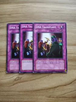 Yu-Gi-Oh! - DNA Transplant 3X - Full Playset - Image 1