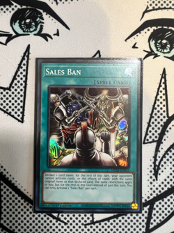 Sales Ban - NM Super Rare 1st Ed - MP23-EN035 - YuGiOh - Image 1