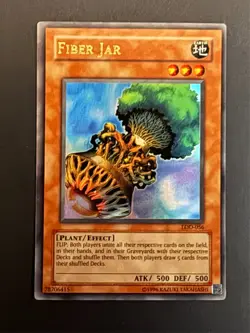Yugioh - Fiber Jar - LOD-056 - Ultra Rare - Unlimited Edition - LP - Image 1