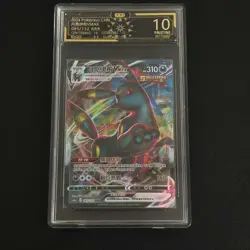[Ocd 10] Umbreon Vmax 083/132 RRR Pokemon Chinese Card Graded SQ - Image 1