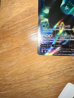 Pokemon TCG Umbreon v Full Art Ultra Rare Holo Card 188/203 Evolving Skies - Image 3