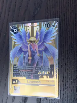Lucemon BT4-115 SEC Digimon Card Game Great Legend BT04 ENGLISH - Image 2