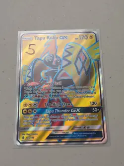Tapu Koko GX - 135/145 - Ultra Rare Guardians Rising Set - Pokemon Card - NM - Image 1
