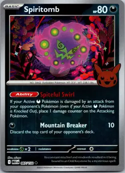 Spiritomb - 087/132 (Pokeween 2025) - Miscellaneous Cards & Products (MCAP) - Image 1
