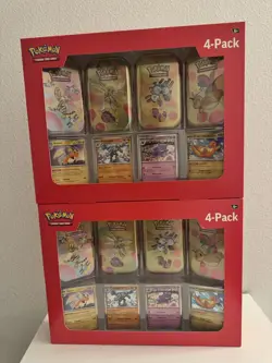 2x - Pokemon 151 4 Pack Mini Tins + 4 Promo Cards Bundle - Sam’s Club Exclusive - Image 5