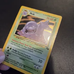 Pokemon Card - Muk 13/62 Holo Rare Fossil Set WOTC - Image 3