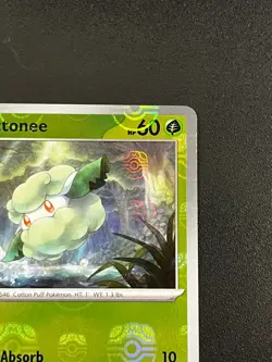 Cottonee 004/086 (Master Ball Pattern) NM Holo White Flare Pokemon Card - Image 4