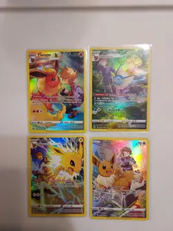 Pokemon Brilliant Stars TrainerGallery Eevee Evo Lot 4 Cards TG01 TG02 TG04 TG11 - Image 2