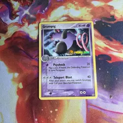 Pokemon TCG Grumping Pre Release Stamped Promo Card 2005 - Image 1