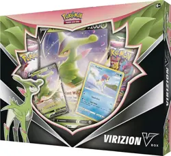 Virizion V Pokemon TCG Collection Box Booster Packs Trading Card Game - Image 1