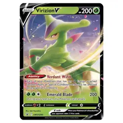 Virizion V Pokemon TCG Collection Box Booster Packs Trading Card Game - Image 4
