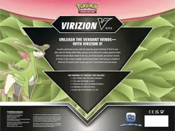 Virizion V Pokemon TCG Collection Box Booster Packs Trading Card Game - Image 5