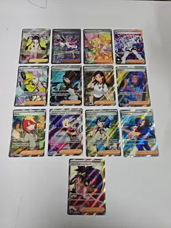 Lot Of 13 Trainer Pokemon Cards Iono Miriam Eri - Image 1