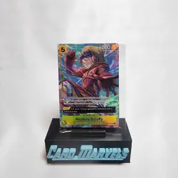 Monkey.D.Luffy OP07-109 One Piece Promotion Card Foil Sealed - Image 1