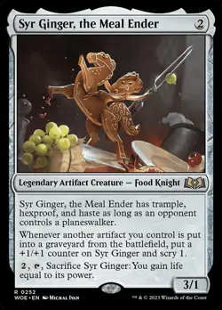 1 x Syr Ginger, the Meal Ender - Wilds of Eldraine - NM-Mint - MTG - Image 1
