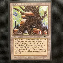 English - MTG Mishra’s Factory (Spring) - NM - Antiquities - Image 1