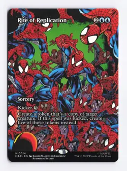 Rite of Replication (Borderless) MTG Spider-Man Marvel Universe Eternal-Legal - Image 1