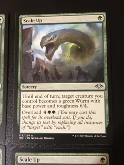 Scale Up X4 Modern Horizons NM Condition See Pics Front Back - Image 4