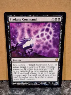 Profane Command Duel Decks: Ajani vs. Nicol Bolas Magic the Gathering MTG Nice! - Image 1