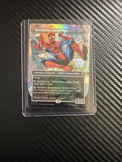 Spectacular Spider-Man (Borderless) Marvel's Spider-Man Foil - Image 1