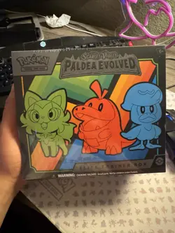 Paldea Evolved ETB Elite Trainer Box Pokemon TCG Sealed - Image 1
