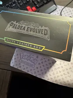 Paldea Evolved ETB Elite Trainer Box Pokemon TCG Sealed - Image 2