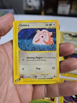 Lot Of 15 Vintage E Reader Pokemon Cards Gastly Clefairy - Image 2