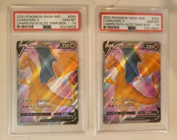 Pokemon Champions Path ETB Promo Charizard V X2 SWSH050 PSA 10 GEM MINT! - Image 1