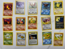 Lot of 20 Pokemon Cards Base Set including Ho-oh 18/64 - Image 3