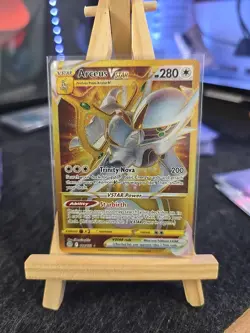 Pokemon TCG Arceus VSTAR Gold Secret Rare Card 184/172 Brilliant Stars - Image 1