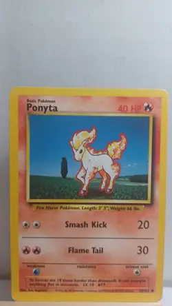 Ponyta [LP] - Pokemon TCG Base Set 60/102 [Common] - Image 1