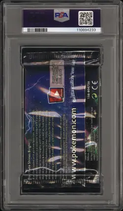2019 Pokemon INT'L Hidden Fates Foil Booster Pack Mewtwo Art PSA 9 Mint - Image 2