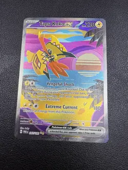Tapu Koko Ex 247/182 Paradox Rift Special Illustration Rare SIR Pokemon TCG NM - Image 1
