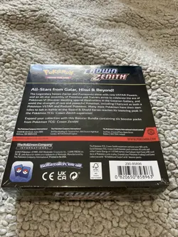 1 x Pokemon TCG Crown Zenith Booster Bundle - ( 6 booster packs) - Image 2