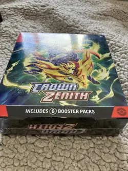 1 x Pokemon TCG Crown Zenith Booster Bundle - ( 6 booster packs) - Image 4